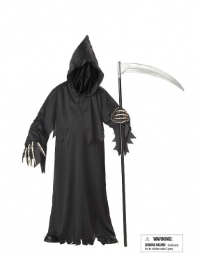 Grim Reaper Deluxe Childrens Costume