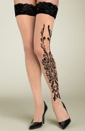 Printing Totem Tattoo Stockings