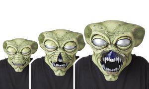 California Costume Visitor Alien Ani Motion Mask