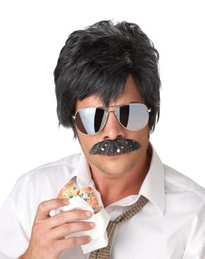 Ace Black Detective Wig