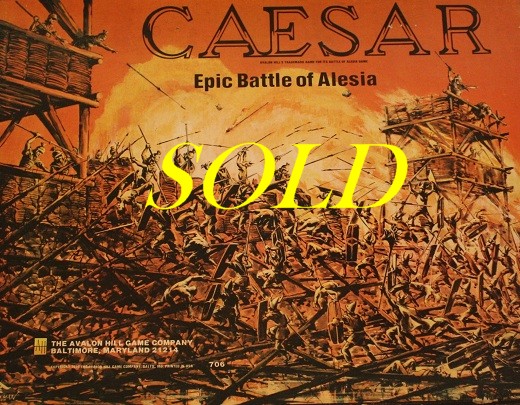 Caesar The Epic Battle of Alesia Board Game - SOLD