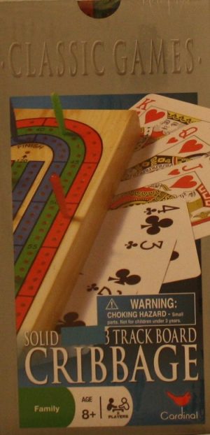 Cribbage 3 Track Board Game