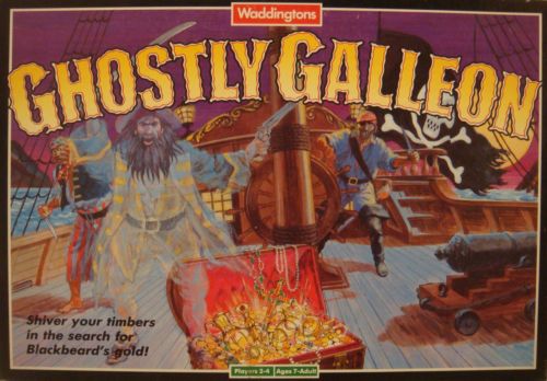Ghostly Galleon Board Game (Waddingtons Version) - Used