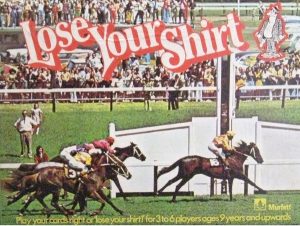Lose Your Shirt Horse Racing Board Game