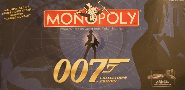 Monopoly 007 Board Game Collectors Edition - New