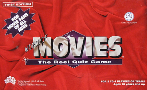 World of Movies Board Game - Used