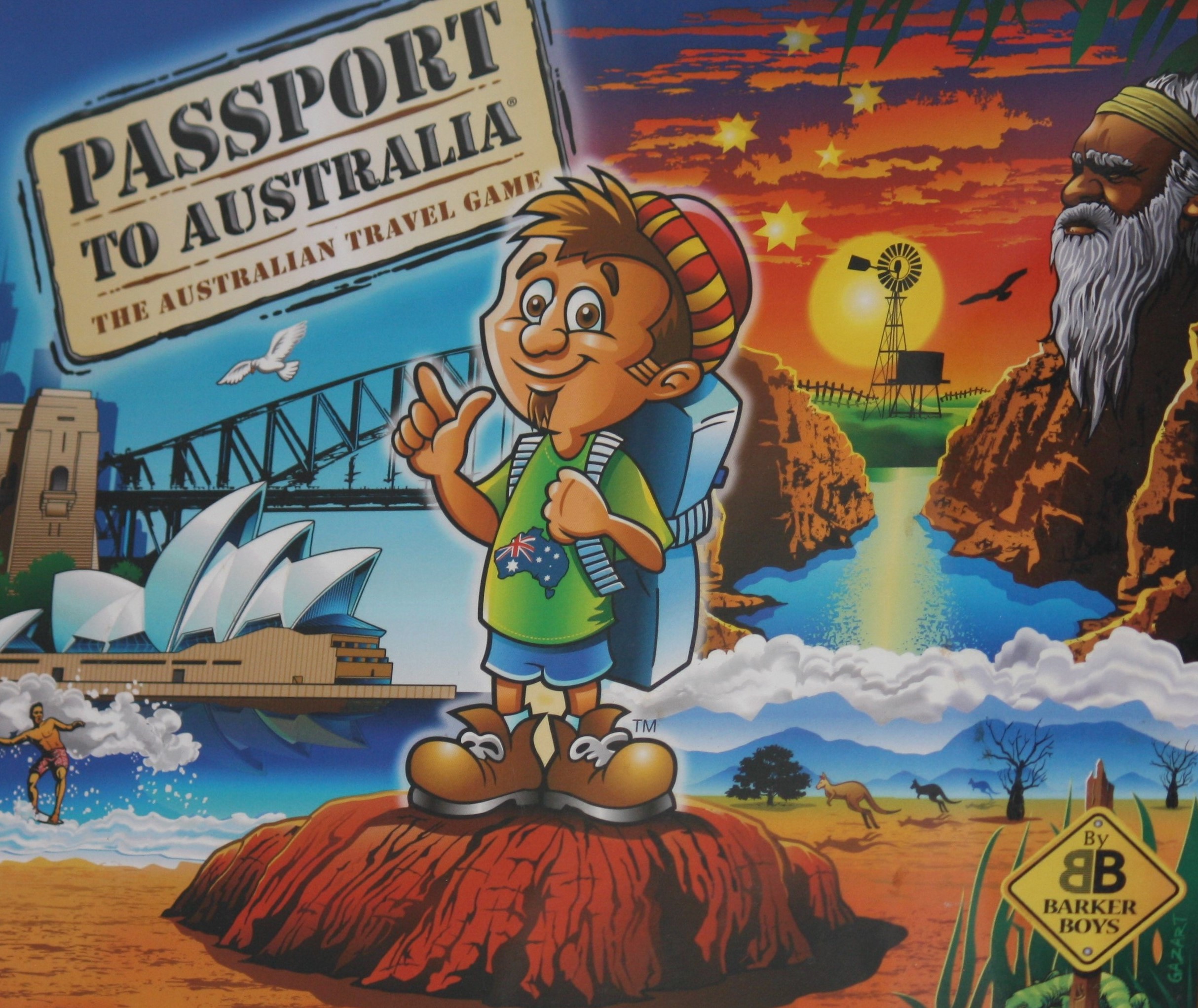Passport To Australia Board Game