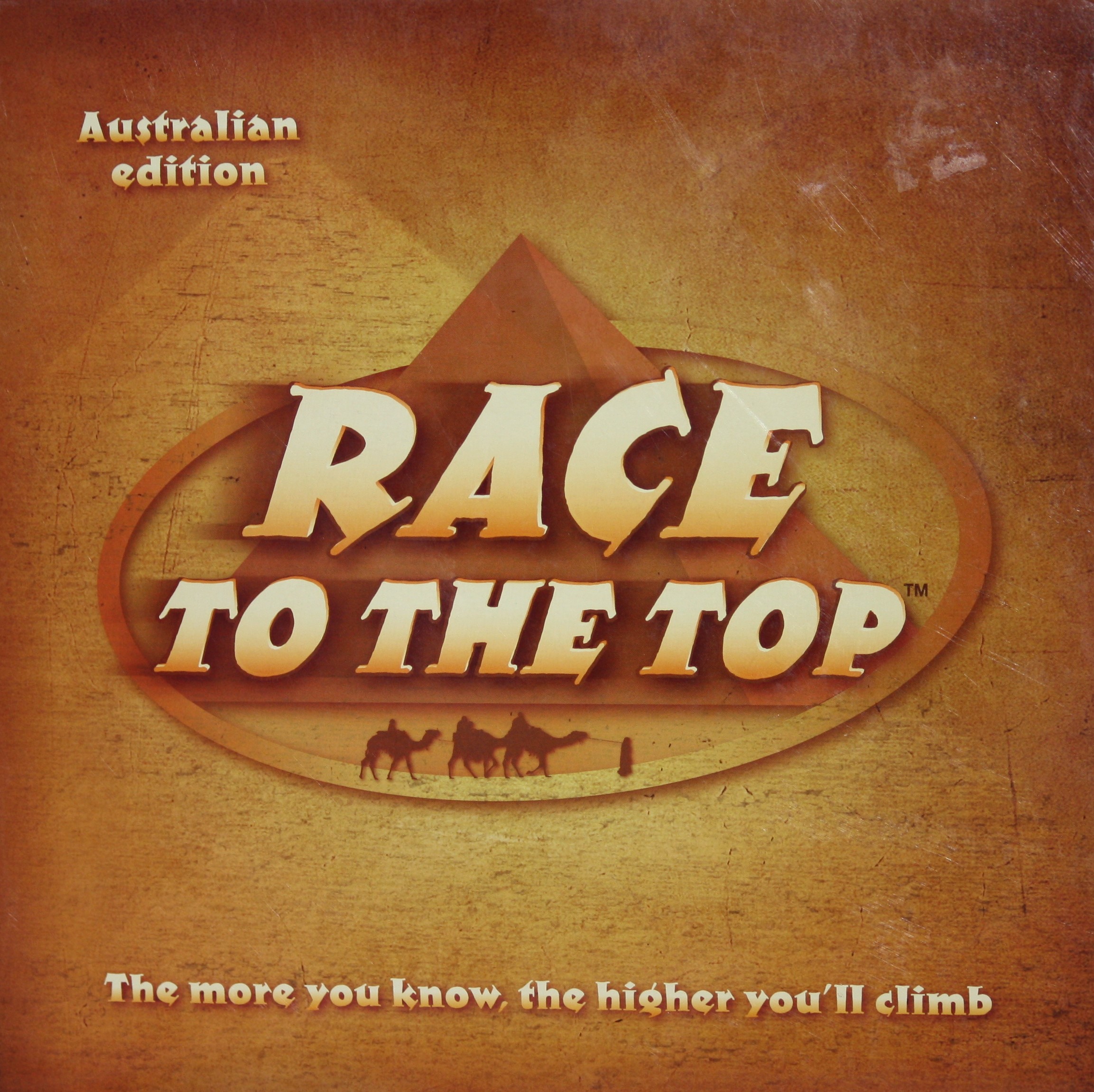 Race To The Top (Australian Edition) Board Game - Used (Unplayed Condition)
