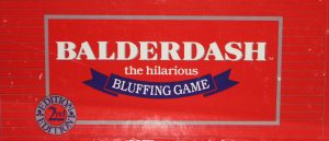 PARTS ONLY - Balderdash 2nd Edition Board Game - 500 Question and Answer Cards in Box Only