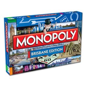 Monopoly Board Game Brisbane Edition