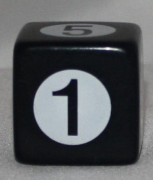 PARTS ONLY - Scene It Harry Potter Board Game - 6 Sided Special Die Only