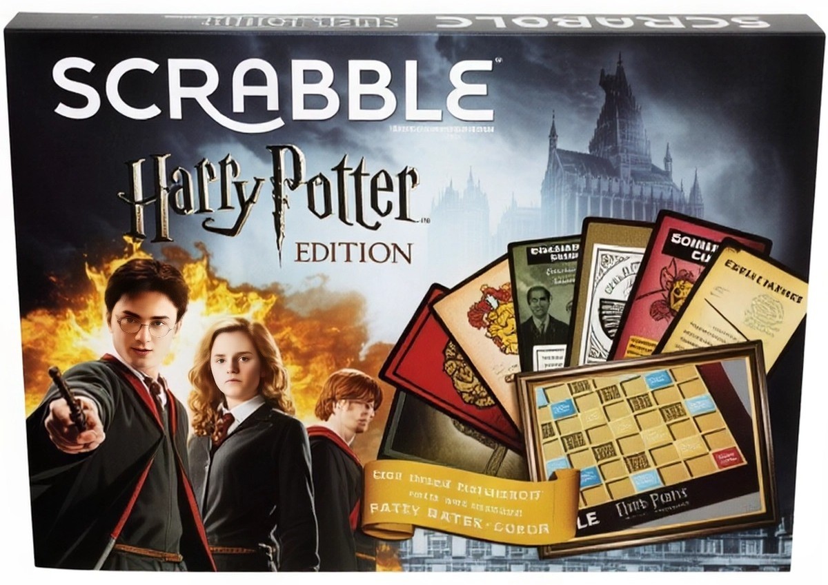 Scrabble Board Game Harry Potter Edition - New