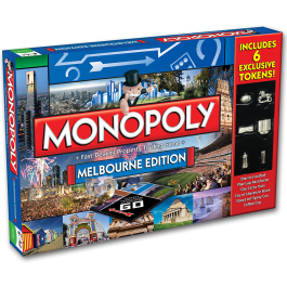 Monopoly Board Game Melbourne Edition - New