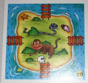 PARTS ONLY - Treasure Island Board Game - 20 Treasure Cards Only