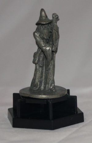 PARTS ONLY - Trivial Pursuit "Lord Of The Rings" Movie Trilogy Collectors Edition - (1) Gandalf Pewter Figure Only