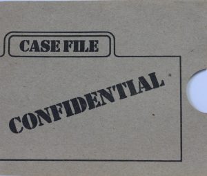 PARTS ONLY - Cluedo Board Game 1986 Version -  (1) Confidential Case File Envelope Only