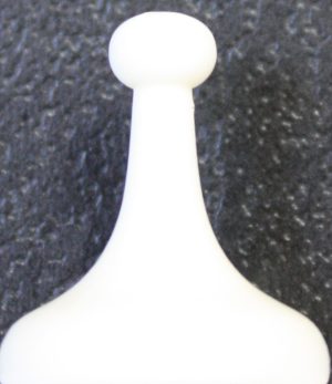 PARTS ONLY - Cluedo Board Game 1986 Version - (1) White Playing Token Only