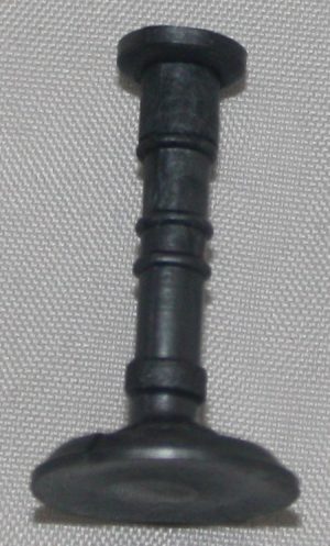 PARTS ONLY - Cluedo (or Mystery At Tudor Close) Board Game 1965 Version - (1) Candlestick Weapon Token (Plastic) Only