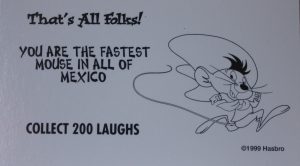 PARTS ONLY - Monopoly Looney Tunes - #6 That's All Folks Card Only