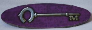 PARTS ONLY -The 39 Clues Board Game - Purple Key Token