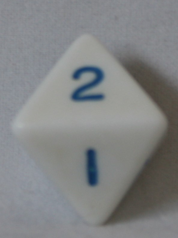 PARTS ONLY -Jumanji Board Game - Numbered Die