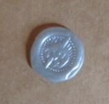 PARTS ONLY - Harry Potter Diagon Alley Board Game - (1) Silver Plastic Coins (sold individually)