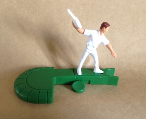 PARTS ONLY - Test Match - Used - (1) Spring Loaded Bowler Only