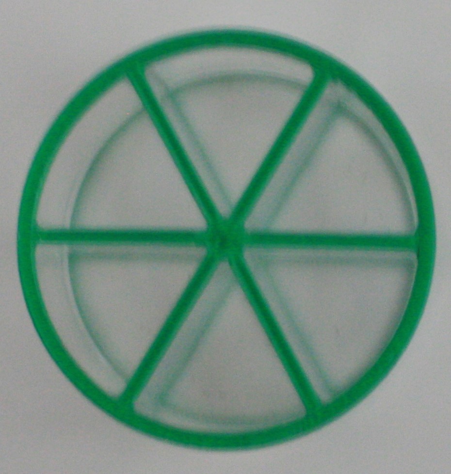 PARTS ONLY -Trivial Pursuit DVD Popular Culture Edition Board Game - Green/Clear Scoring Token