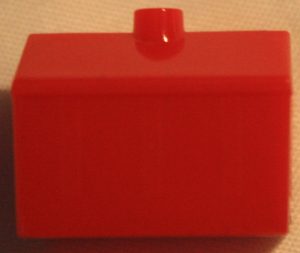PARTS ONLY -The America Monopoly Special Edition Board Game - 12 Red Plastic Hotels