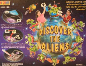 Discover The Aliens Board Game