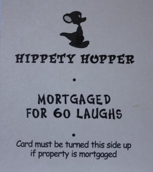PARTS ONLY - Monopoly Looney Tunes - " Pop 'Im Pop - Hippety Hopper" Title Card Only