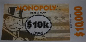 PARTS ONLY - Monopoly The Australian Here and Now Edition Board Game - 10 x $10k Specialty Money Only