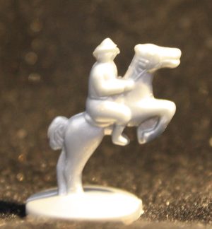 PARTS ONLY - (1) Monopoly Plastic Horse and Rider Token Only