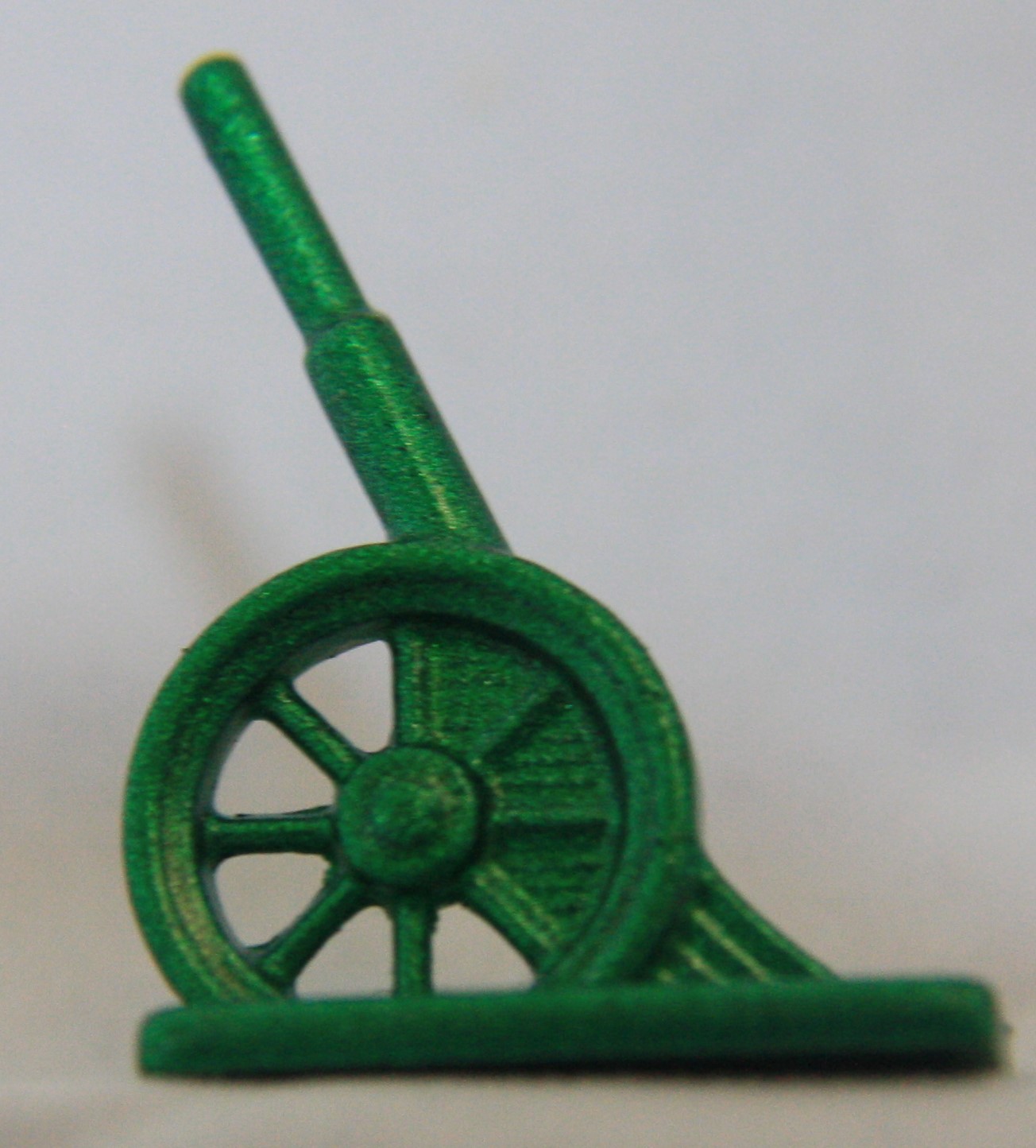 PARTS ONLY -Metal Token Green Cannon
