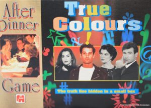 True Colours After Dinner Board Game - Unplayed