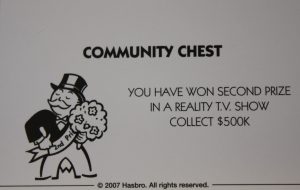 PARTS ONLY - Monopoly The Australian Here and Now Edition Board Game - #14 Community Chest Card Only