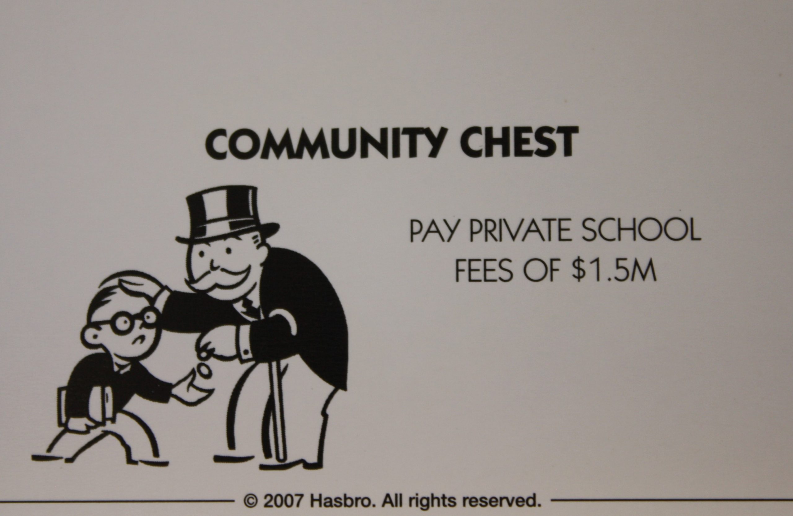 PARTS ONLY - Monopoly The Australian Here and Now Edition Board Game - #6 Community Chest Card Only