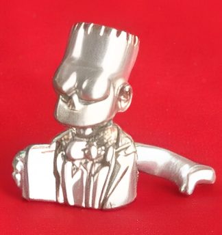 PARTS ONLY - Cluedo The Simpsons Board Game - (1) Bart Simpson Pewter Suspect Token Only