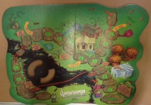 PARTS ONLY - Goosebumps "One Day at Horrorland" Board Game - (1) Gameboard Only