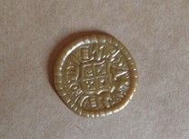 PARTS ONLY -Harry Potter Diagon Alley Board Game - (1) Gold Plastic Coin (sold individually)