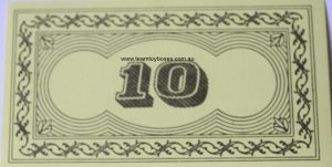 PARTS ONLY - Flutter Stock Exchange Board Game - Pack (10) $10 Money Only