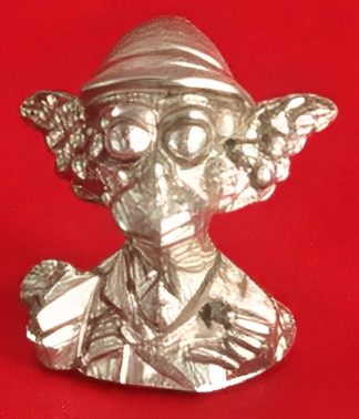 PARTS ONLY - Cluedo The Simpsons Board Game - (1) Krusty The Clown Pewter Suspect Token Only