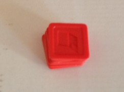 PARTS ONLY -Break the Safe - Used - 8 Red Top Secret Tiles