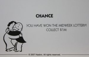 PARTS ONLY - Monopoly The Australian Here and Now Edition Board Game - #10 Chance Card Only