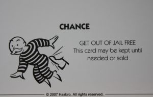 PARTS ONLY -Monopoly The Australian Here and Now Edition Board Game - #5 Chance Card Only