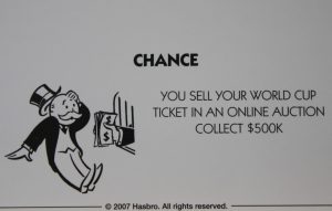 PARTS ONLY - Monopoly The Australian Here and Now Edition Board Game - #12 Chance Card Only