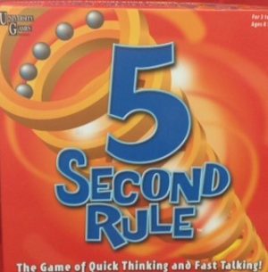 5 Second Rule Board Game - Pre Owned