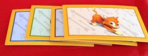 PARTS ONLY - Monopoly Junior Board Game - (1) Pack of 4 Who's Your Token Character Cards Only