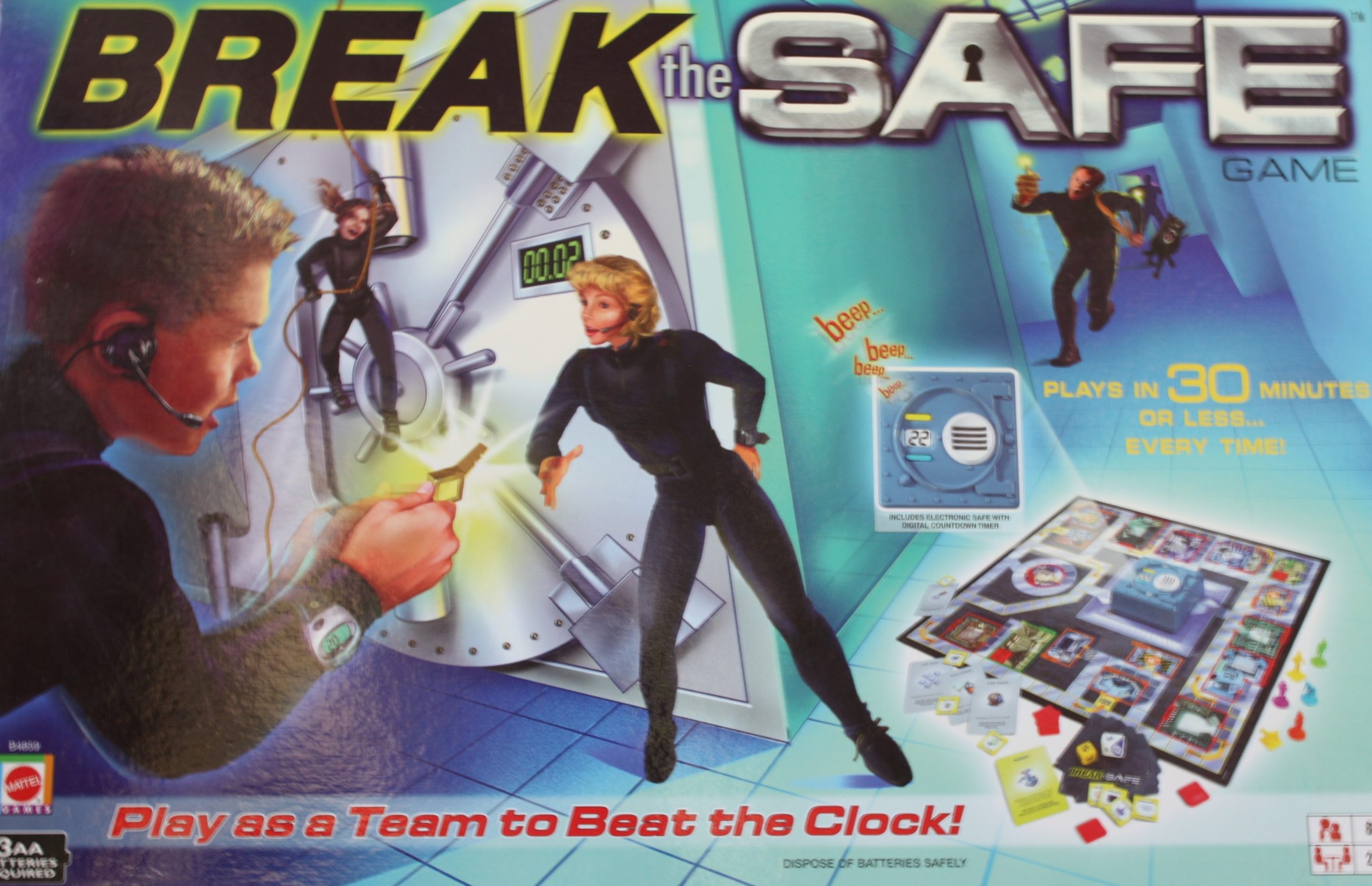 Break The Safe Board Game - Used