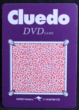 PARTS ONLY - Cluedo DVD Board Game - (1) Ballroom Location Card Only